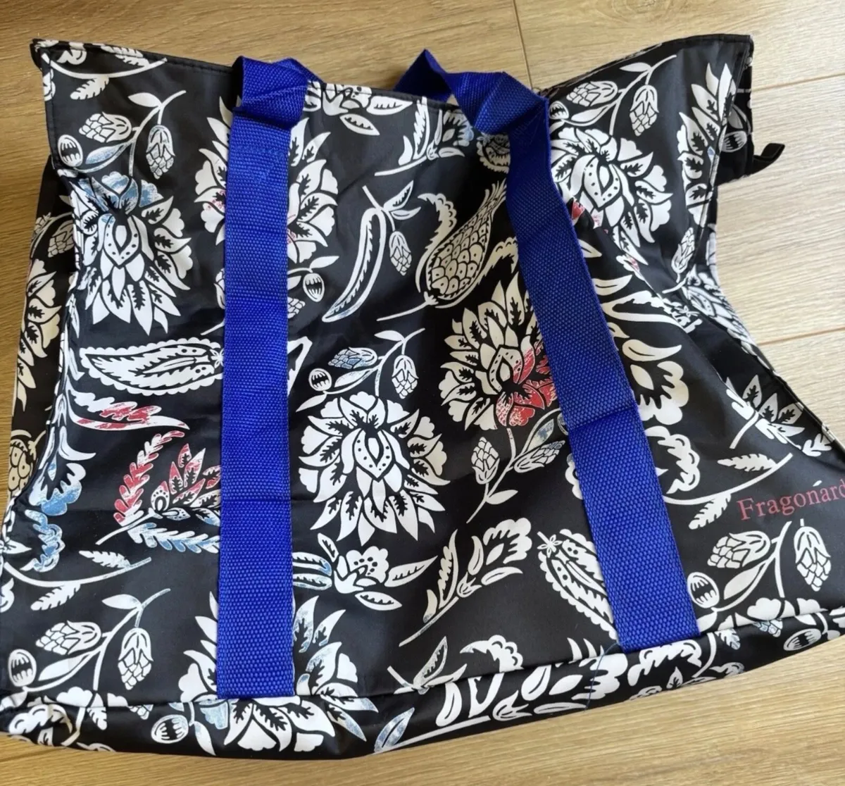 Large Fragonard shopping bag, matching umbrella - Image 3