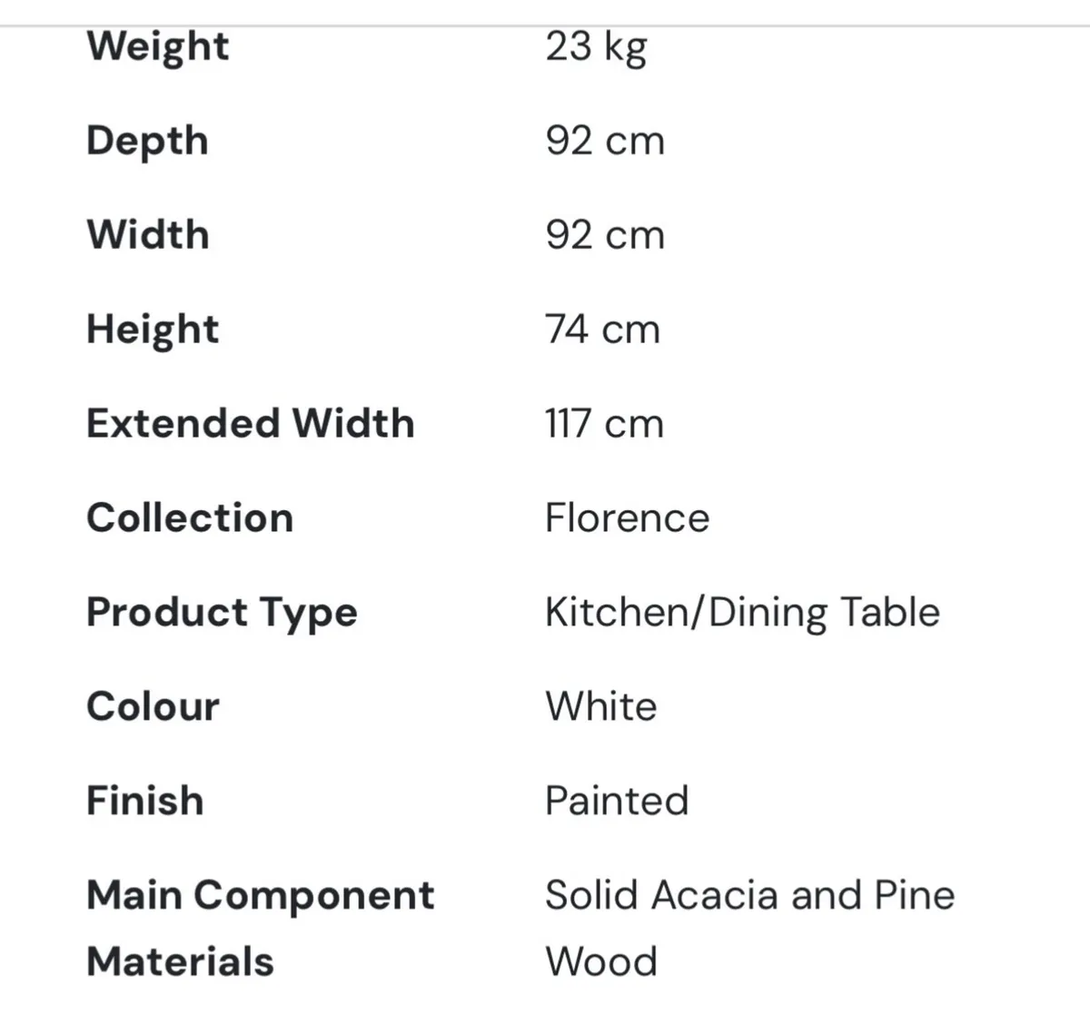 Dining Table and chairs - Image 2