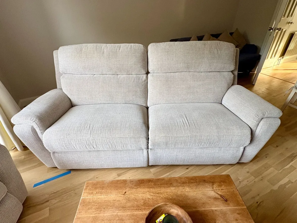 Electric Recliner Set (2 Seater and Chair) - Image 4