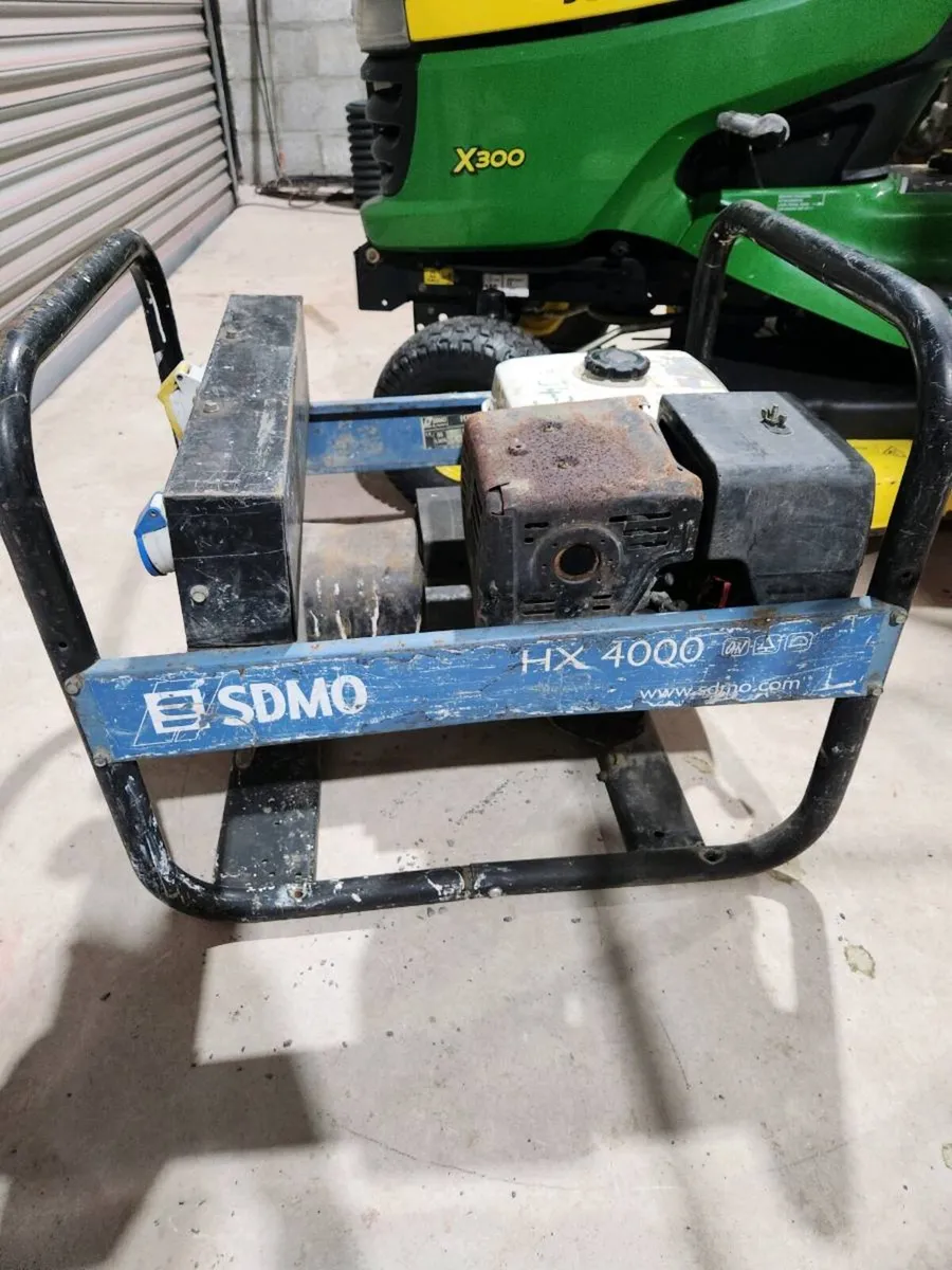 Sdmo 4.6kva generator - Image 1