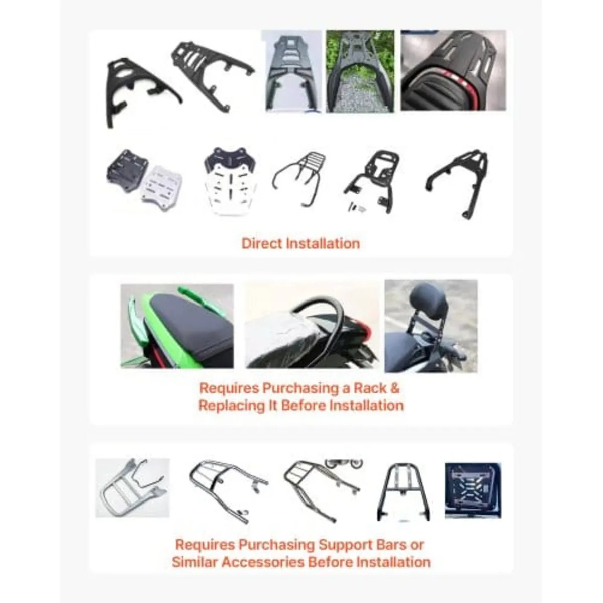 Motorcycle Top Case 55L Universal Aluminum Hard Mo - Image 4