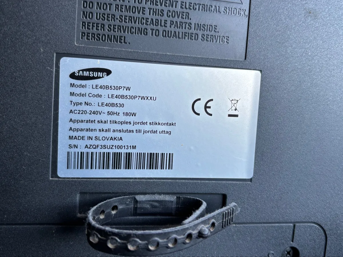 Samsung 40" LCD TV (Model LE40B530) - Image 4