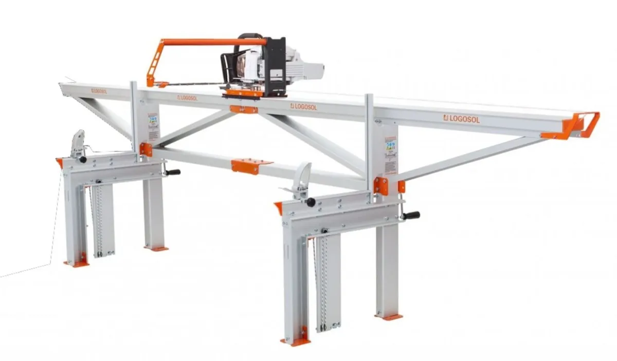 Logosol chain sawmill F2+ 4m & 2 x 0,5m extensions - Image 4