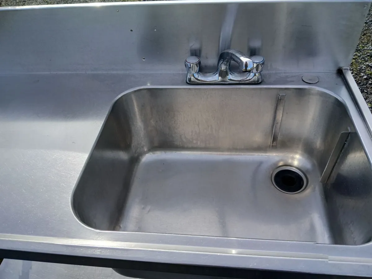 Staneless steel cabbinet sink unit complete - Image 3