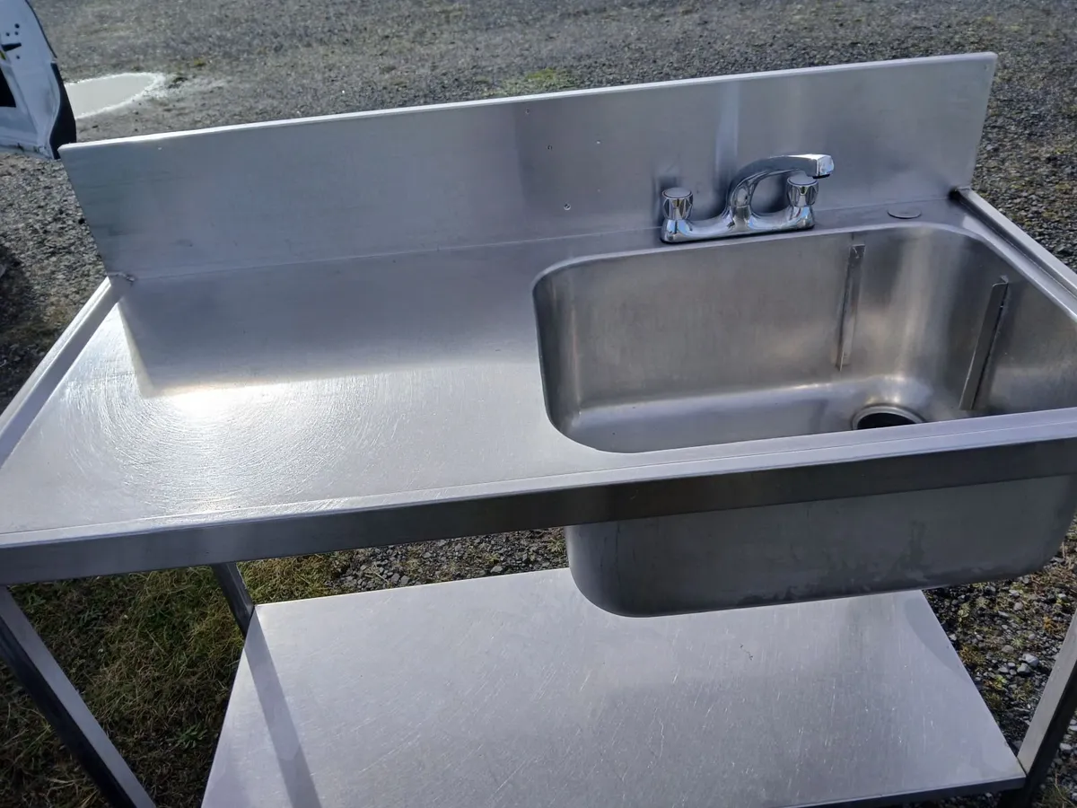 Staneless steel cabbinet sink unit complete .... - Image 2