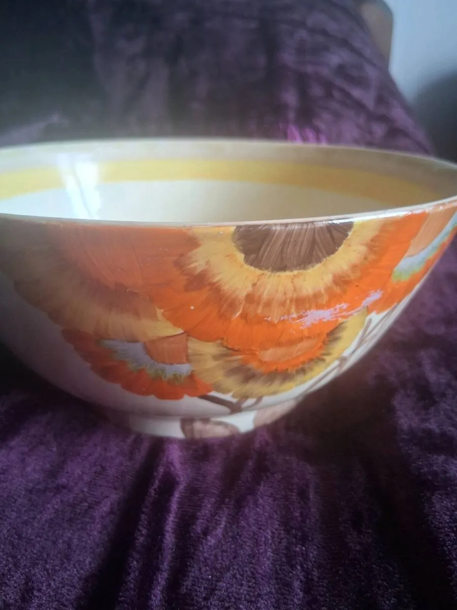 Clarice Cliff Rhodanthe bowl - Image 1