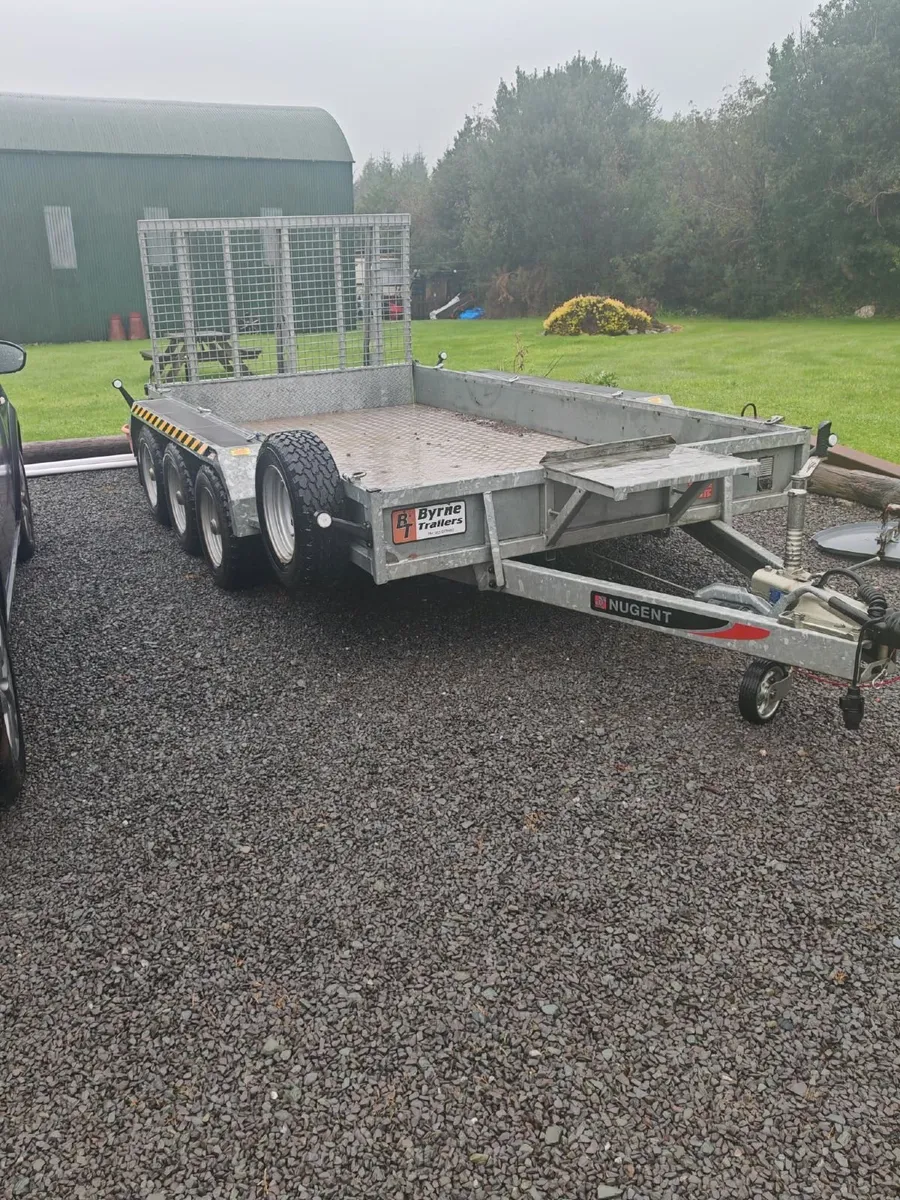 Nugent Tri Axel Plant trailer - Image 1