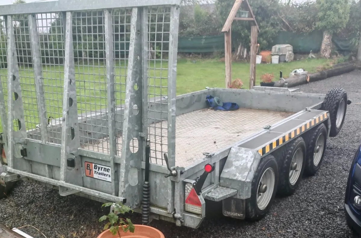 Nugent Tri Axel Plant trailer - Image 3