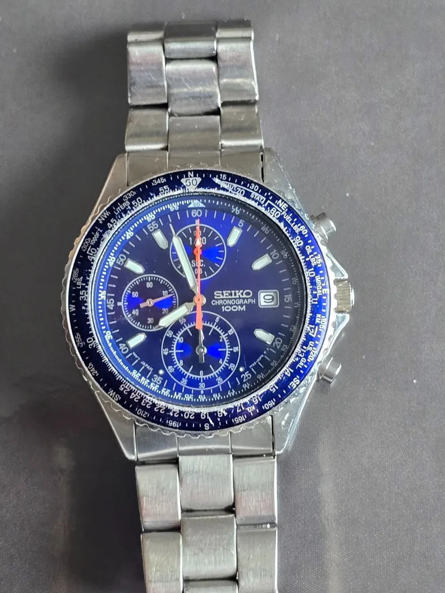 Men's Seiko Flightmaster Chronograph - Image 4