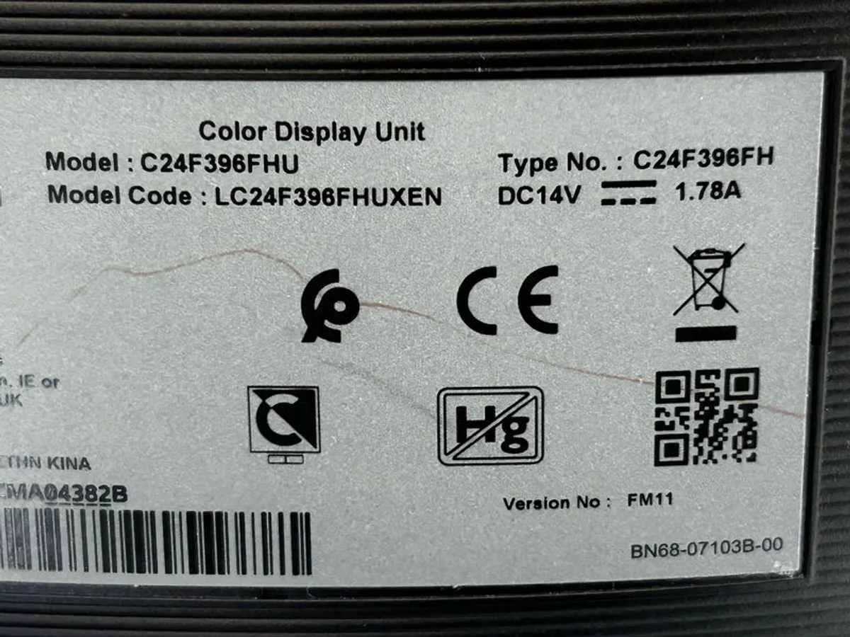 Samsung 24 inch Curved Monitor C24F396FHU - Image 4