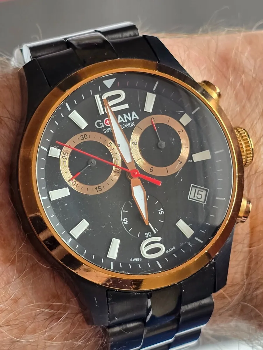 Golana Swiss Quartz Chronograph - Image 1