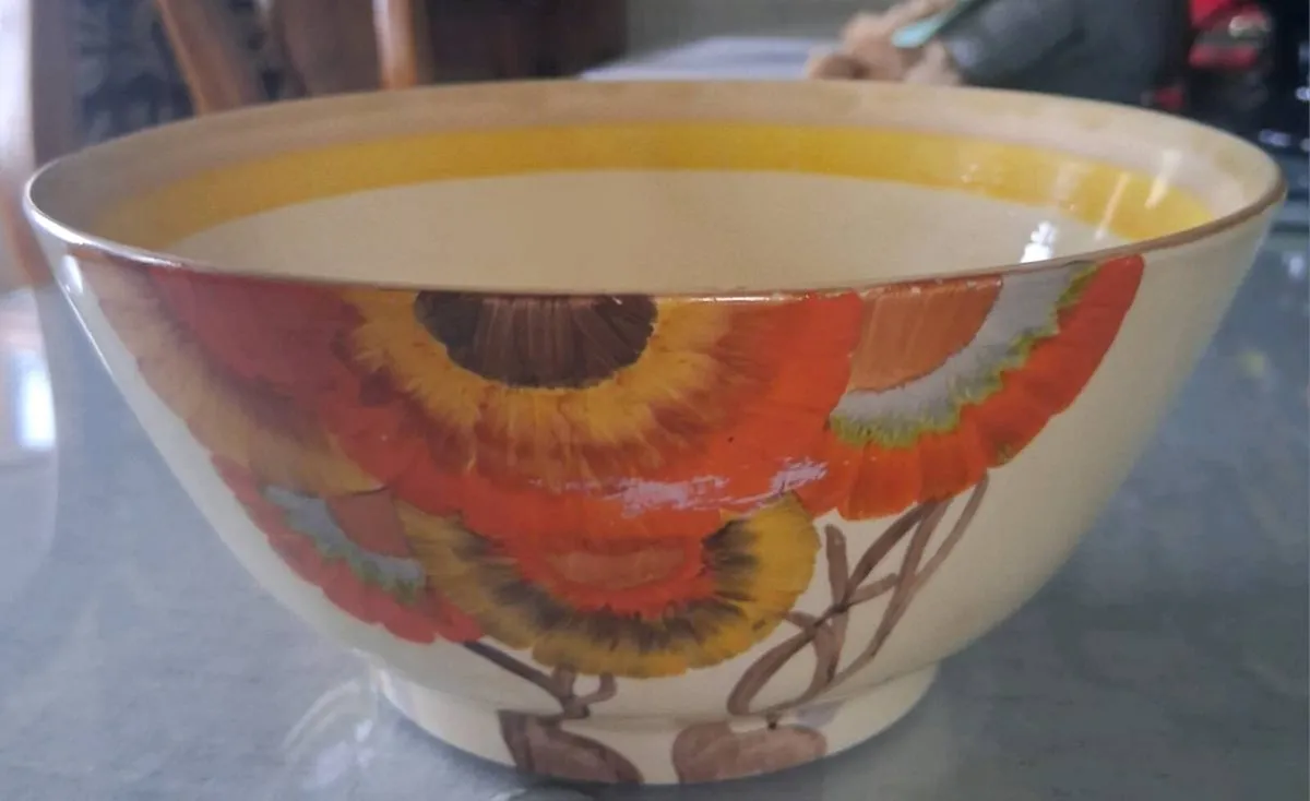 Clarice Cliff Rhodanthe bowl - Image 3