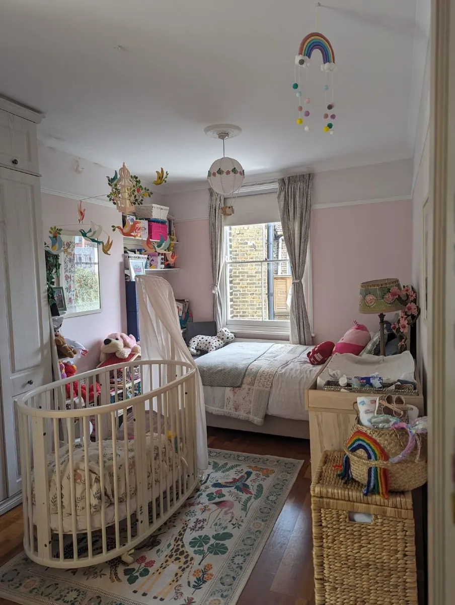 Stokke Sleepi Cot White Canopy Very Good Condition - Image 3