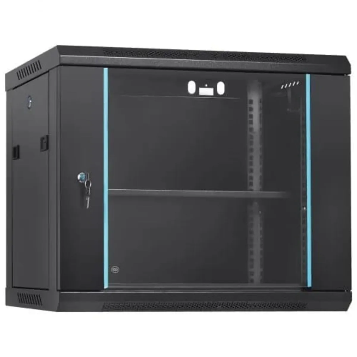 9U Wall Mount Network Server Cabinet, 60x45x50cm, - Image 1