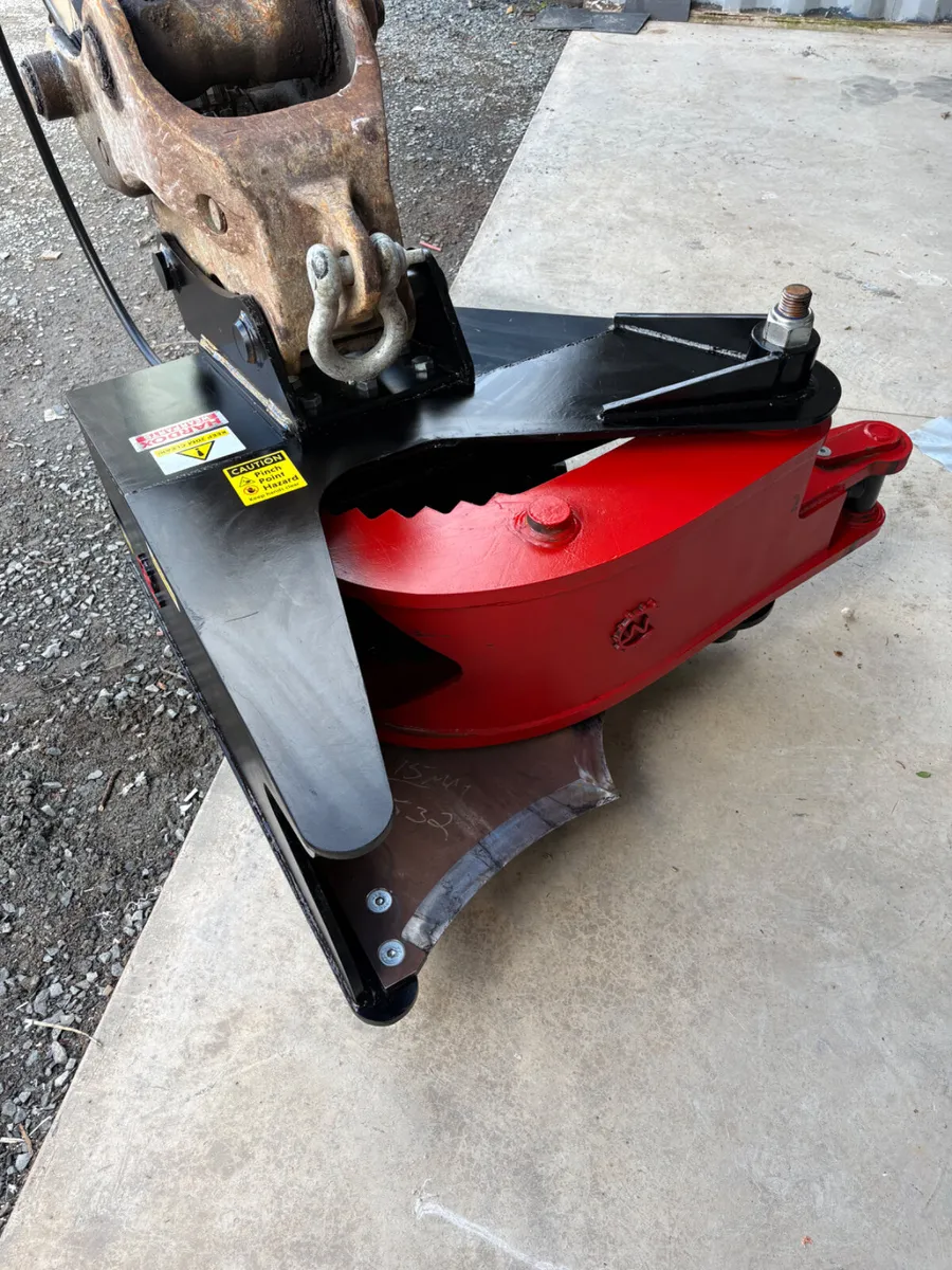 400mm Hydraulic Tree Shear – Full Hardox Body - Image 1