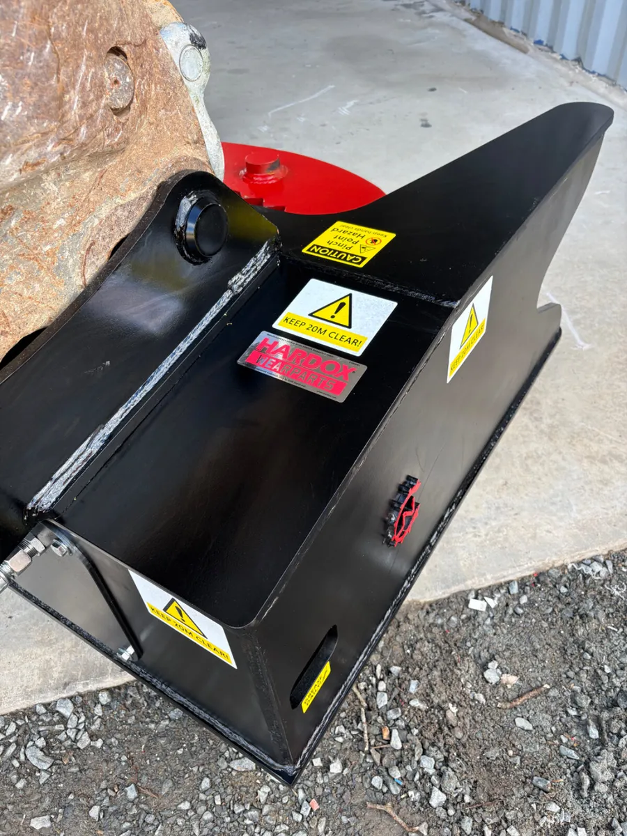 400mm Hydraulic Tree Shear – Full Hardox Body - Image 3