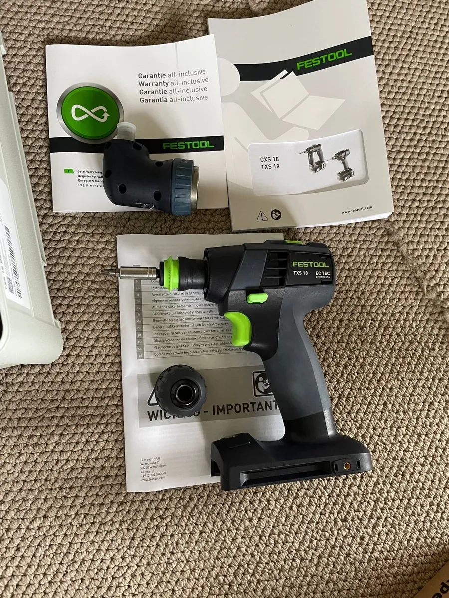 Festool TXS 18 - Basic Cordless drill unused - Image 1