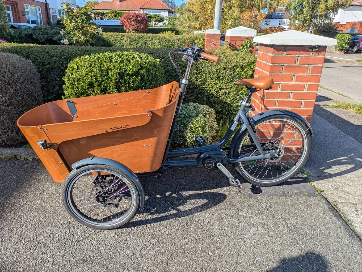 New Babboe Flow Mountain E-Cargo  500Wh - Image 1