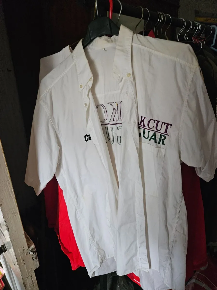 Vintage Silkcut Jaguar Racing Shirt - Image 1