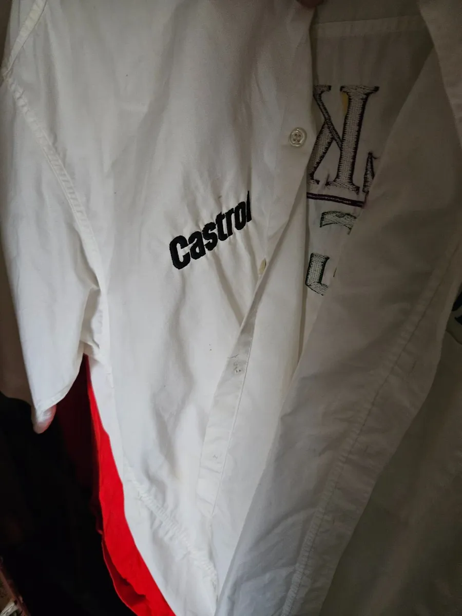 Vintage Silkcut Jaguar Racing Shirt - Image 2