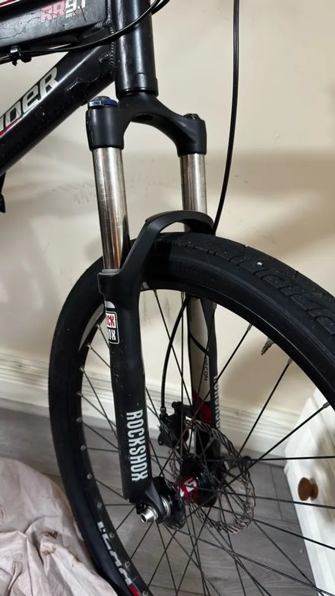 bike fork rockshox recon silver 120mm - Image 1