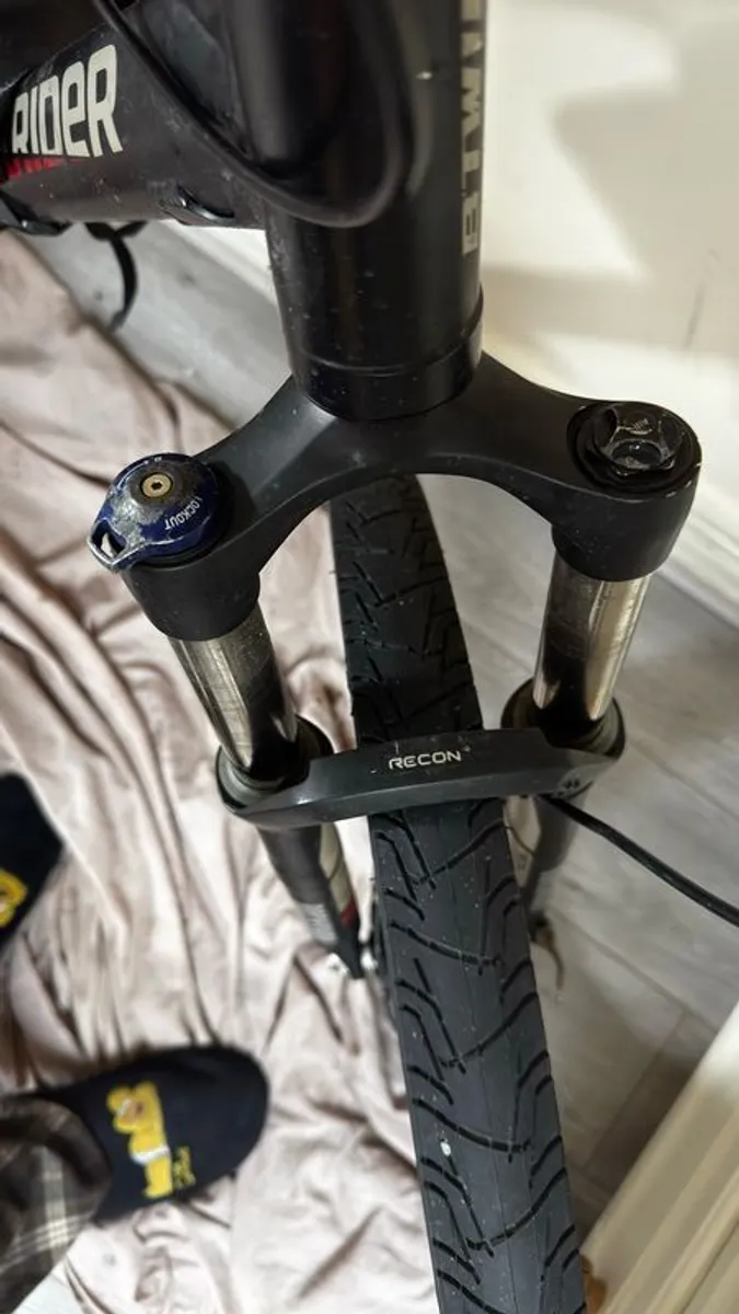 bike fork rockshox recon silver 120mm - Image 3