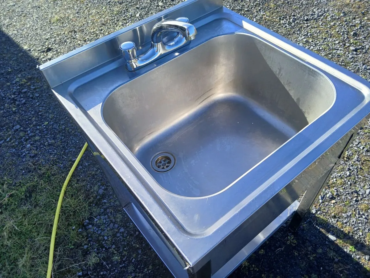 Staneless steel cabbinet sink unit complete - Image 4