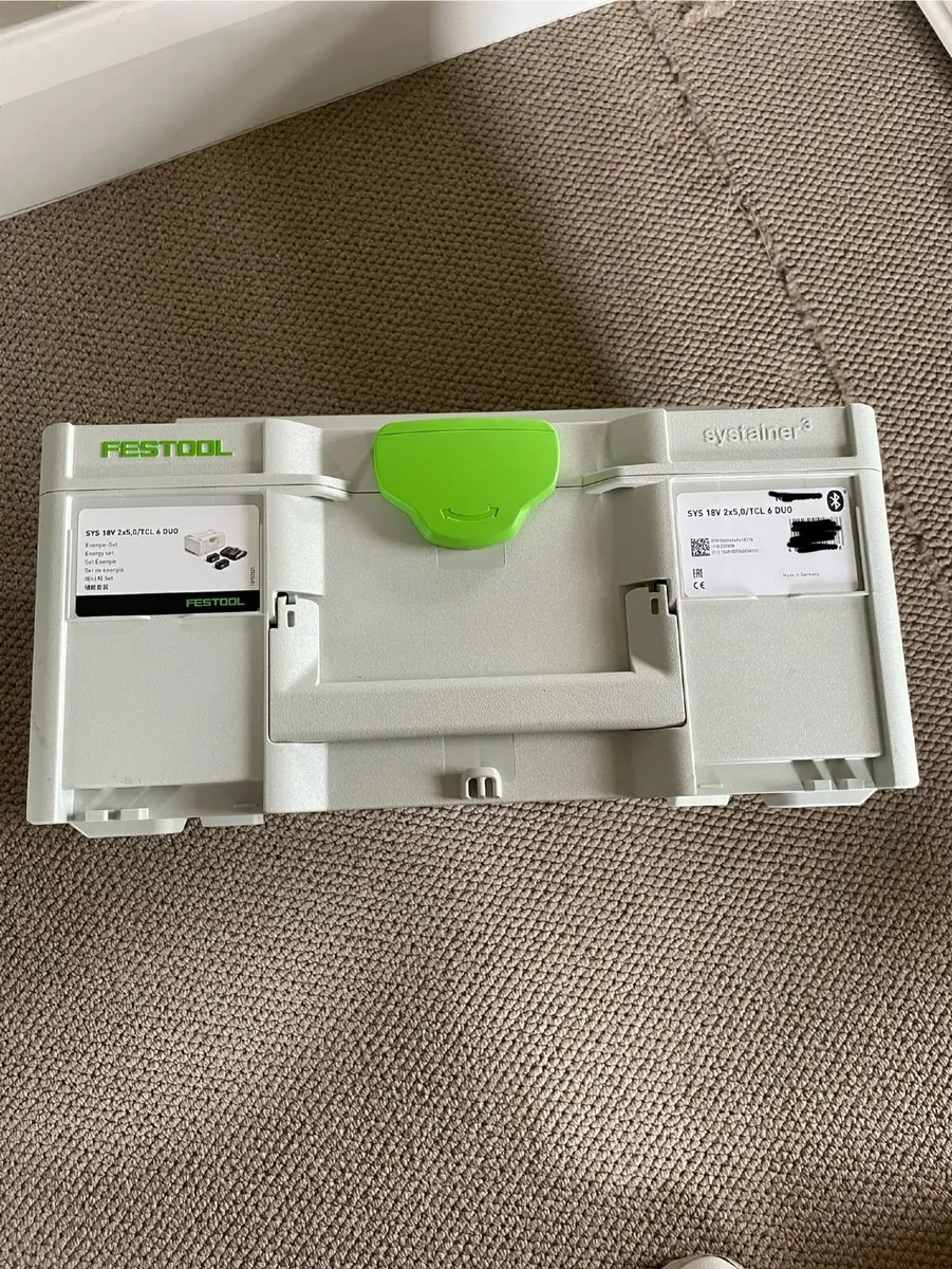Festool Energy Set SYS 18v 2x5,0 / TCL 6 DUO - Image 2