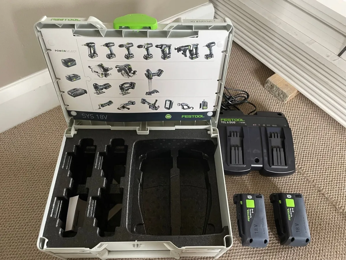 Festool Energy Set SYS 18v 2x5,0 / TCL 6 DUO - Image 1
