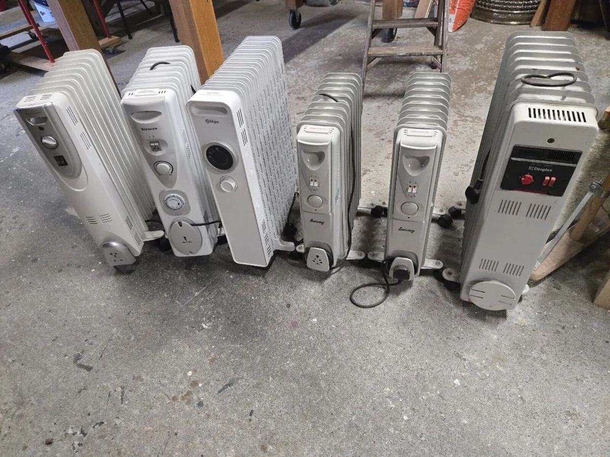 Oil filled electric heaters