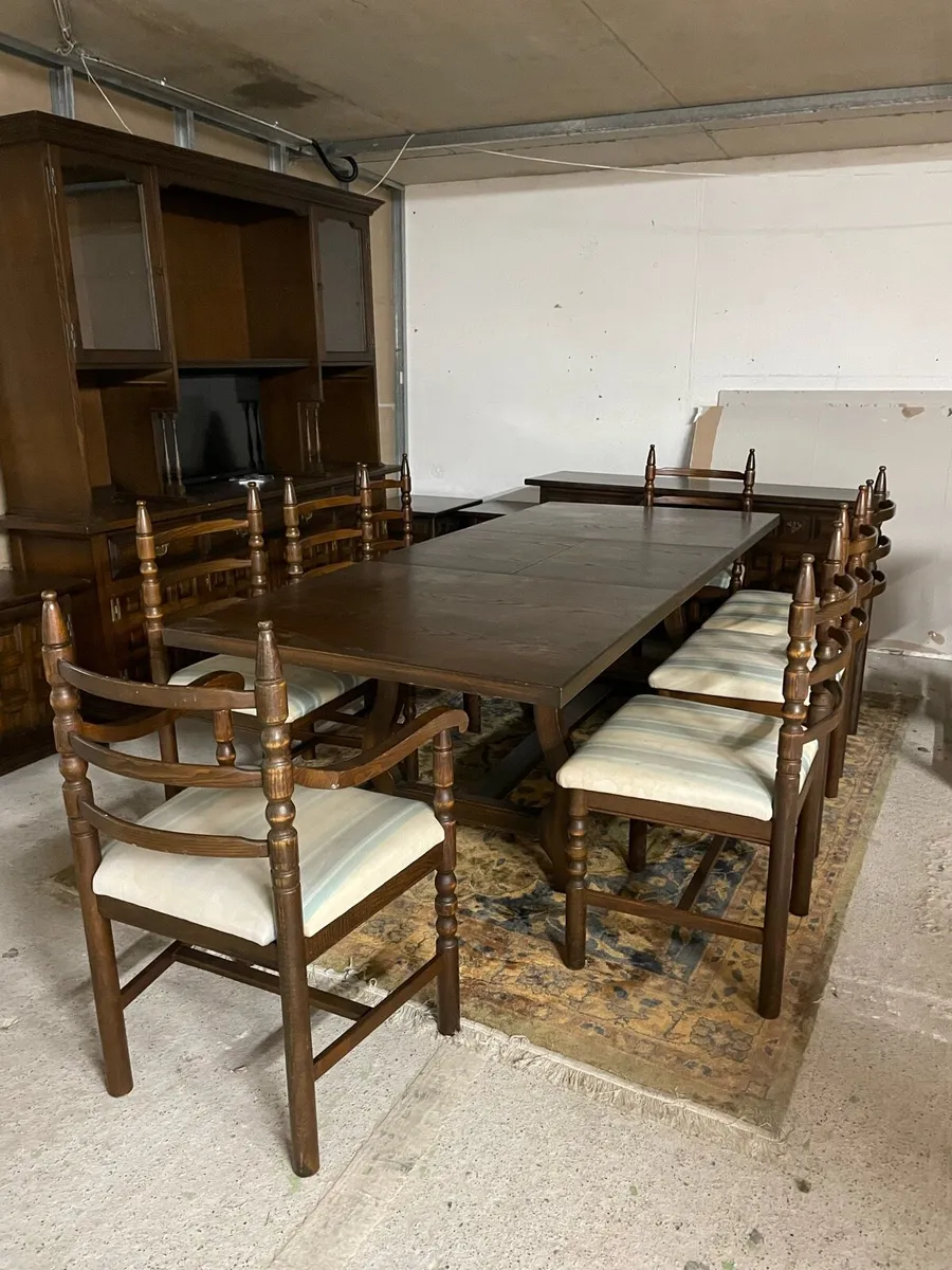 Younger Toledo Vintage Dining Table & Chairs - Image 1