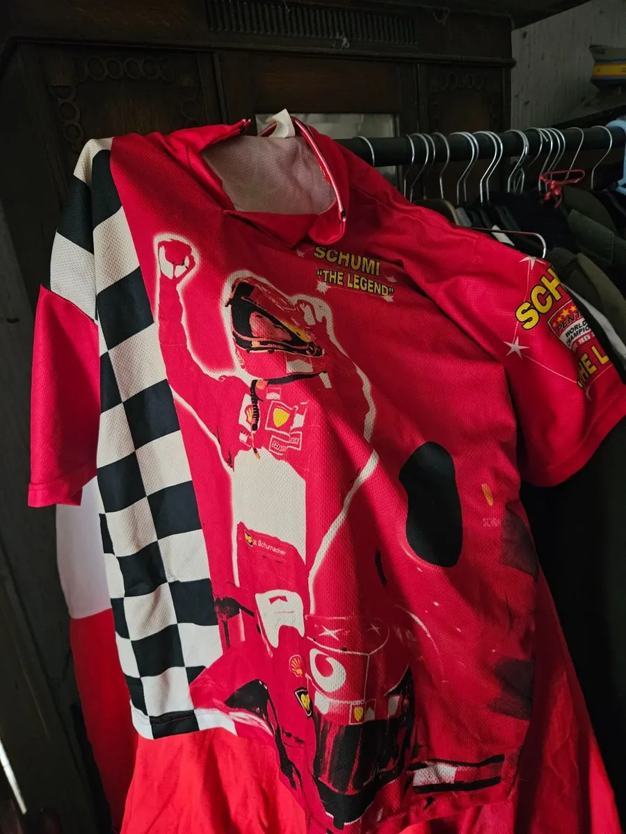 Michael Schumacher Ferrari F1 T Shirt - Image 1