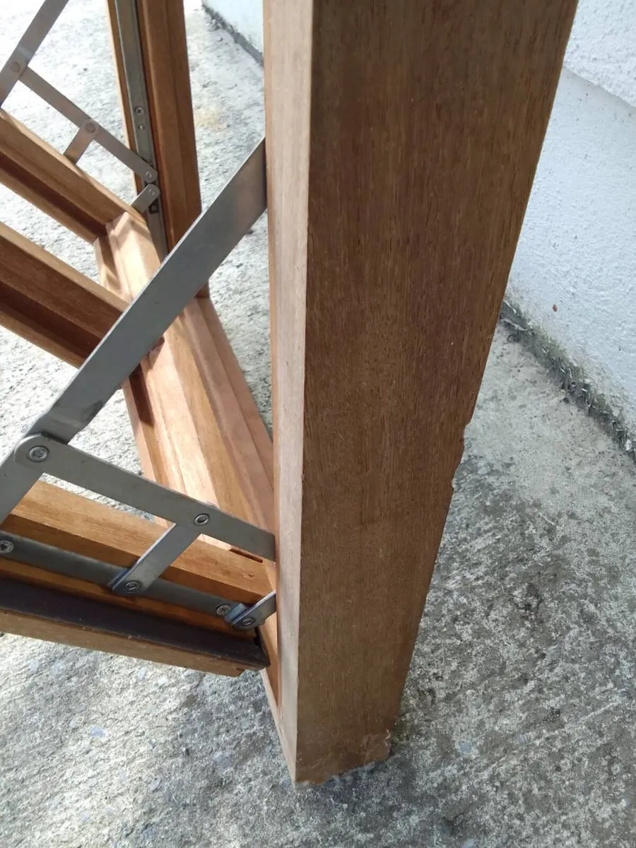Vintage Solid teak window - Image 3