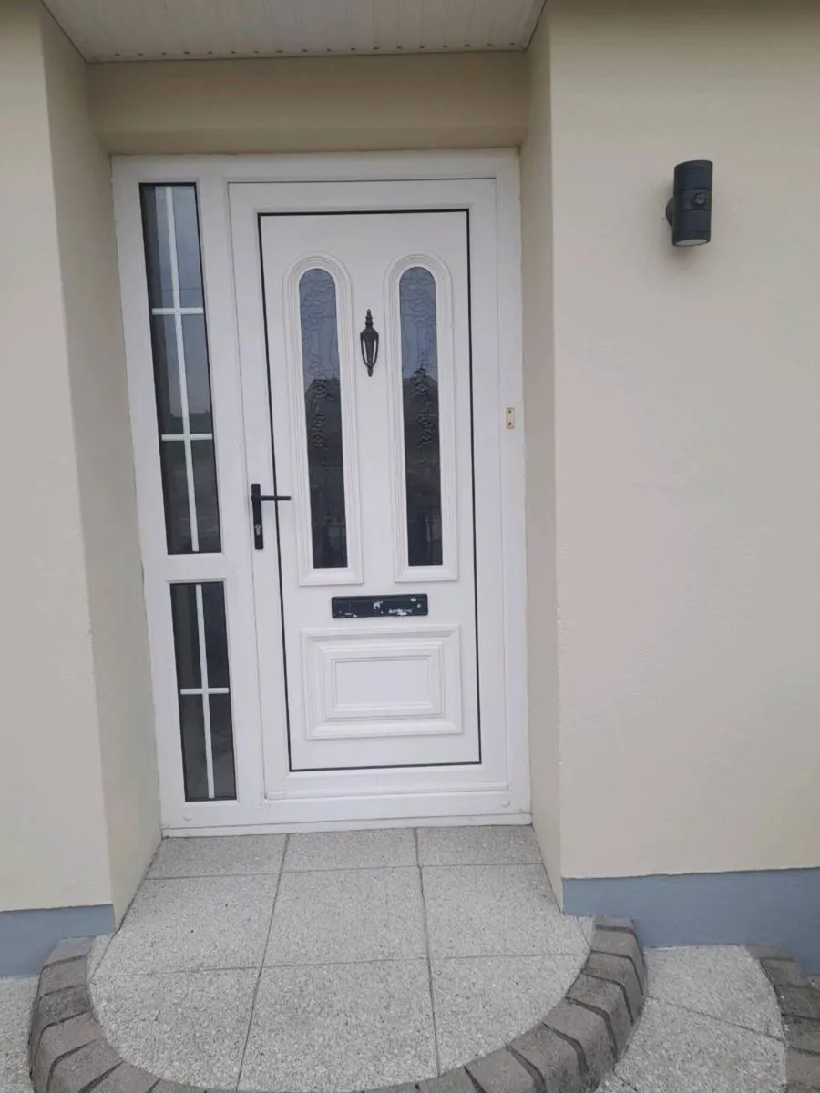 PVC FRONT DOOR