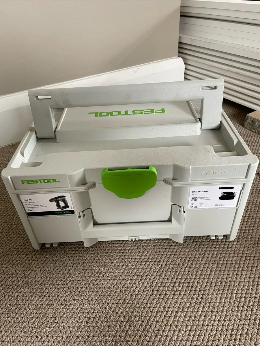 Festool CXS 18 Cordless drill unused - Image 2