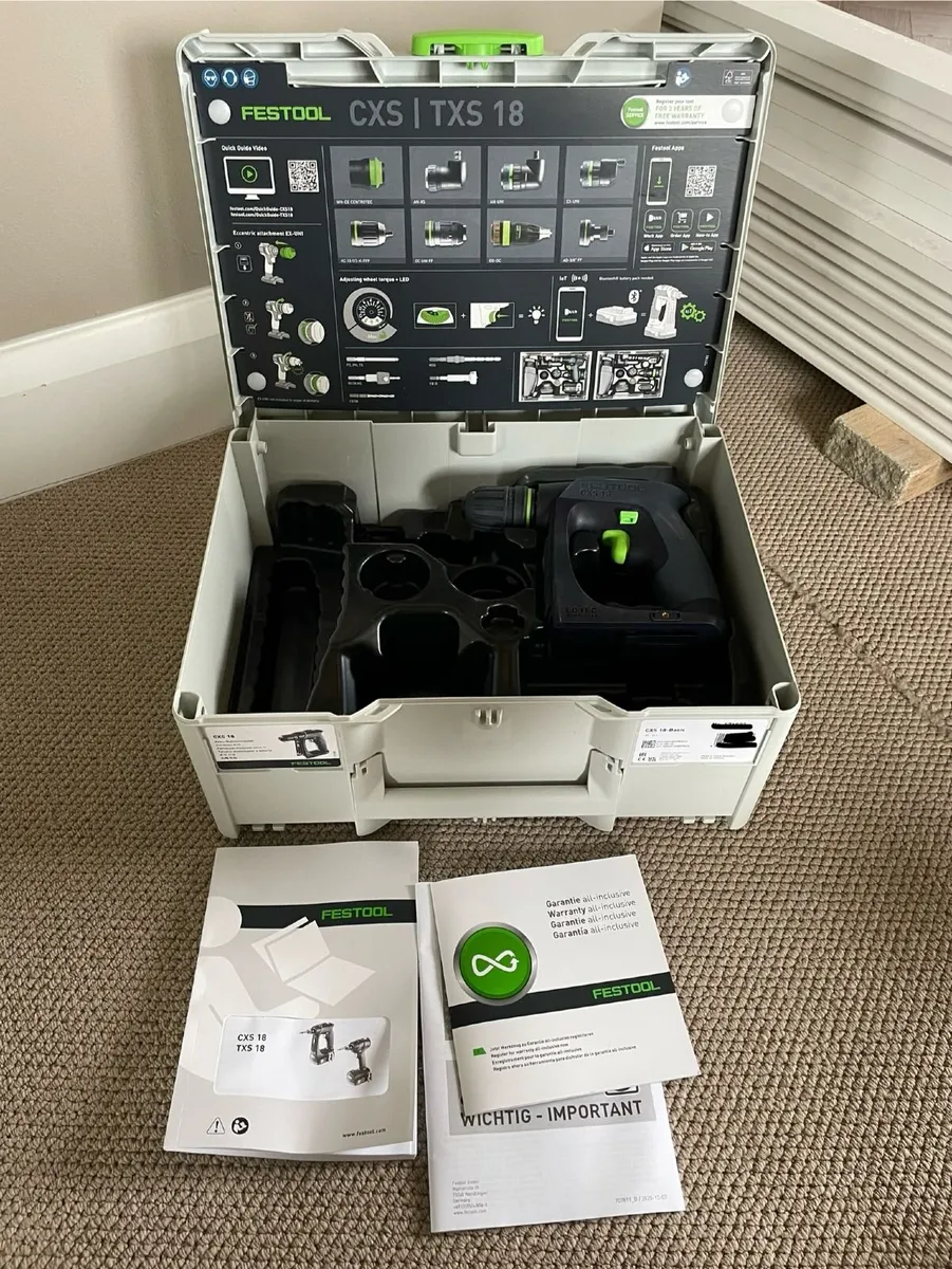 Festool CXS 18 Cordless drill unused - Image 1