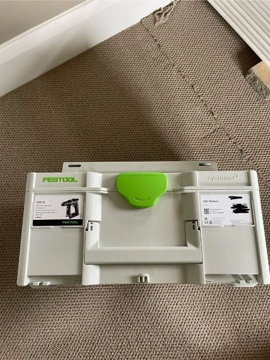 Festool CXS 18 Cordless drill unused - Image 3