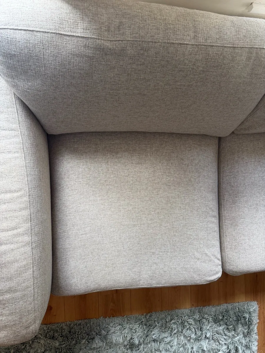 Light Grey 2 Seater Sofa - Excellent condition - Image 4