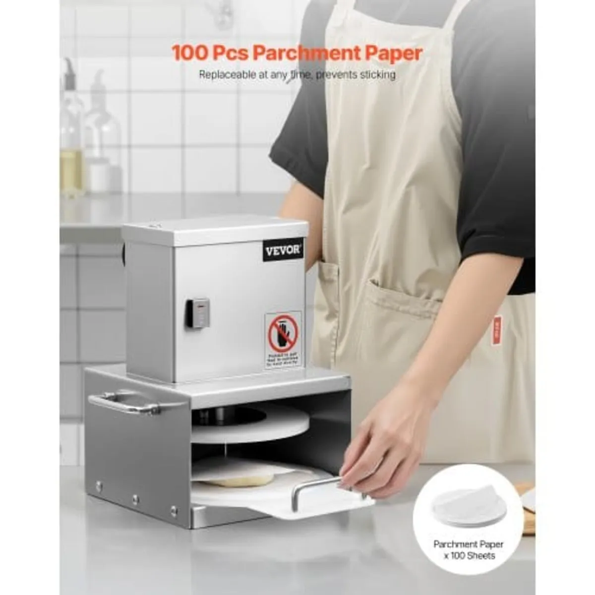 Electric Pizza Dough Press Machine, 6 inch Pizza P - Image 3