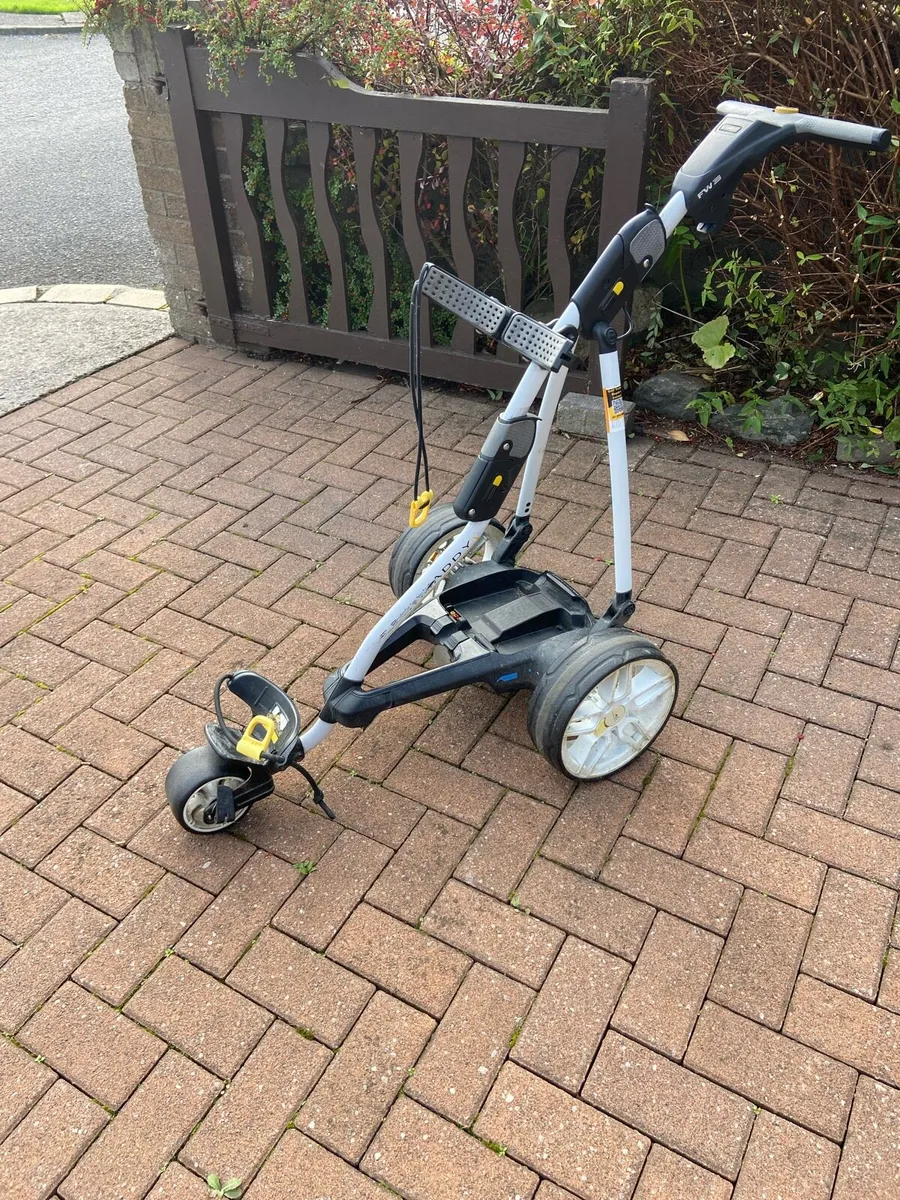 Powakaddy. Electric. Golf. Trolley - Image 1