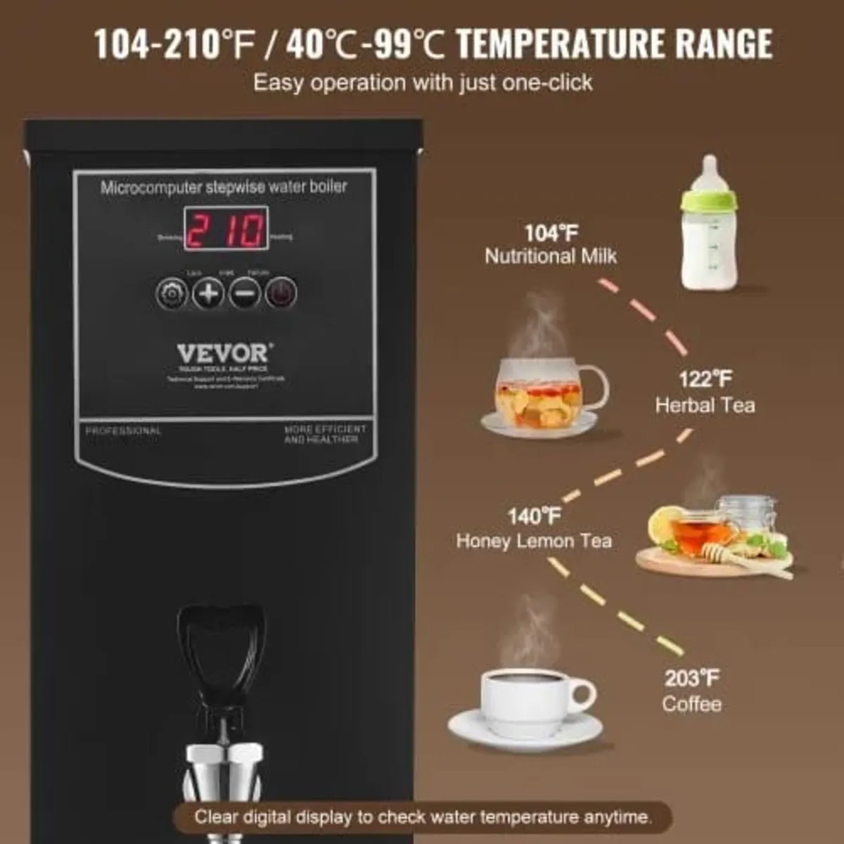 Commercial Water Boiler, Electric Hot Water Dispen - Image 2
