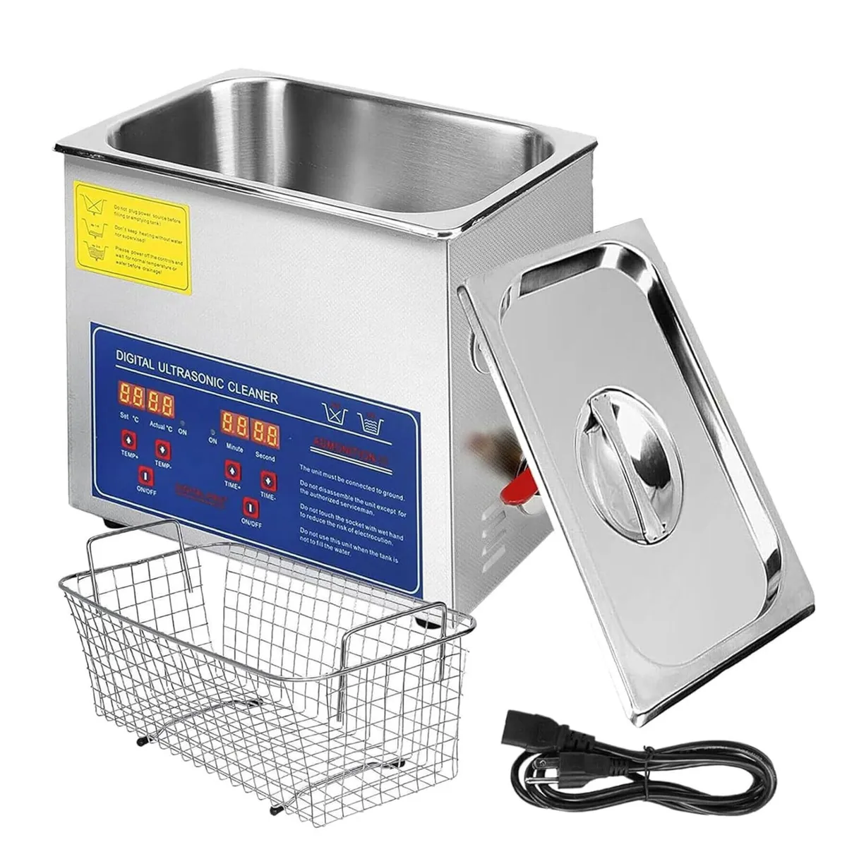 3L Ultrasonic Cleaner Tank with Digital Timer - Image 2