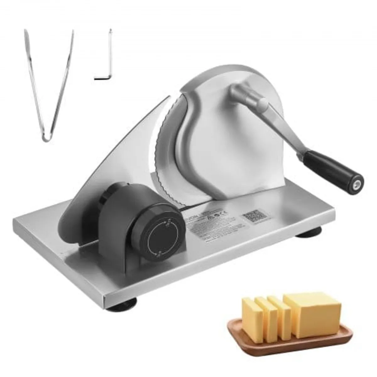 Manual Bread Slicer, 0-15mm Adjustable Thickness C - Image 1