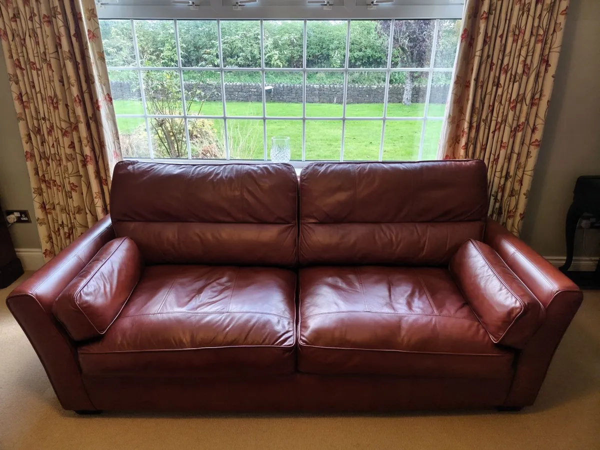 3 Piece Leather Suite - Image 3