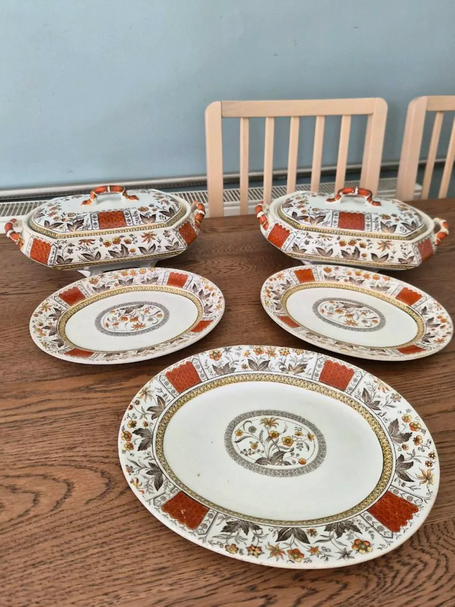 Sampson HancockVictorian tureens & serving platter - Image 3