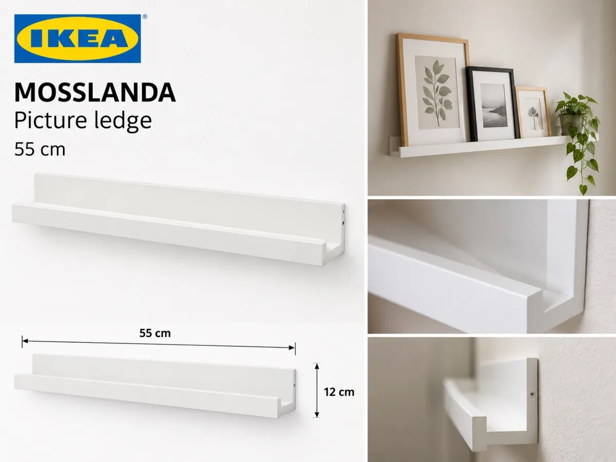 IKEA Mosslanda Shelves x 7 - Image 1