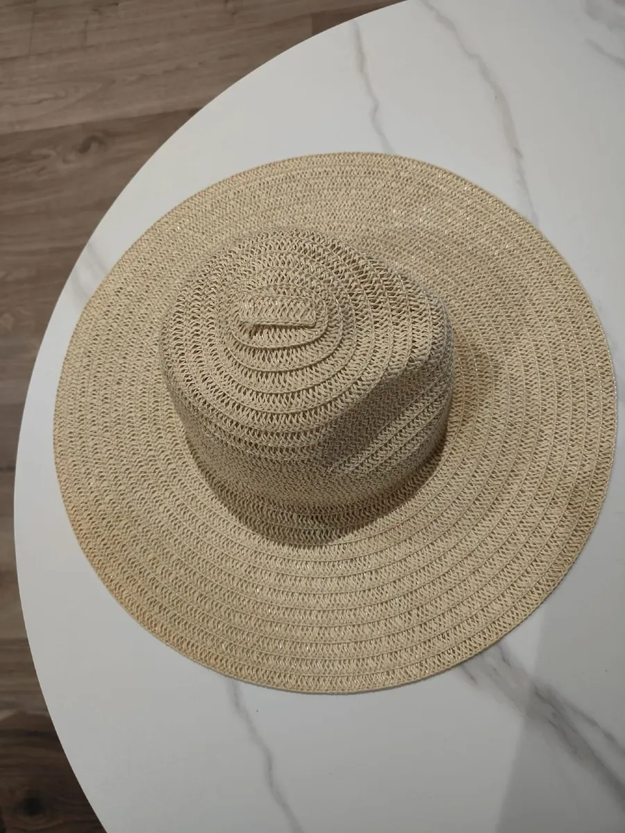 South Beach fedora wide brim hat - Image 1