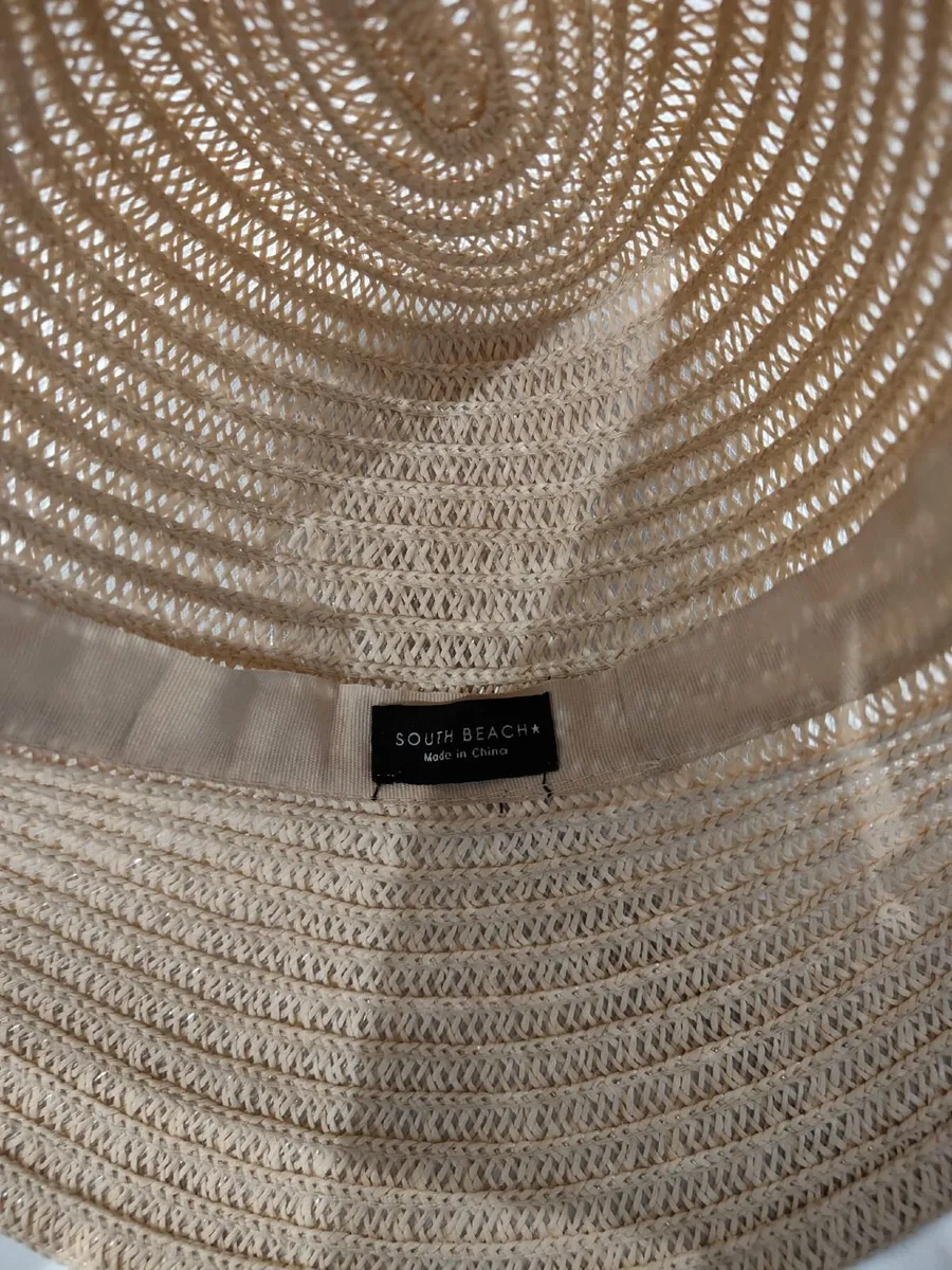 South Beach fedora wide brim hat - Image 3
