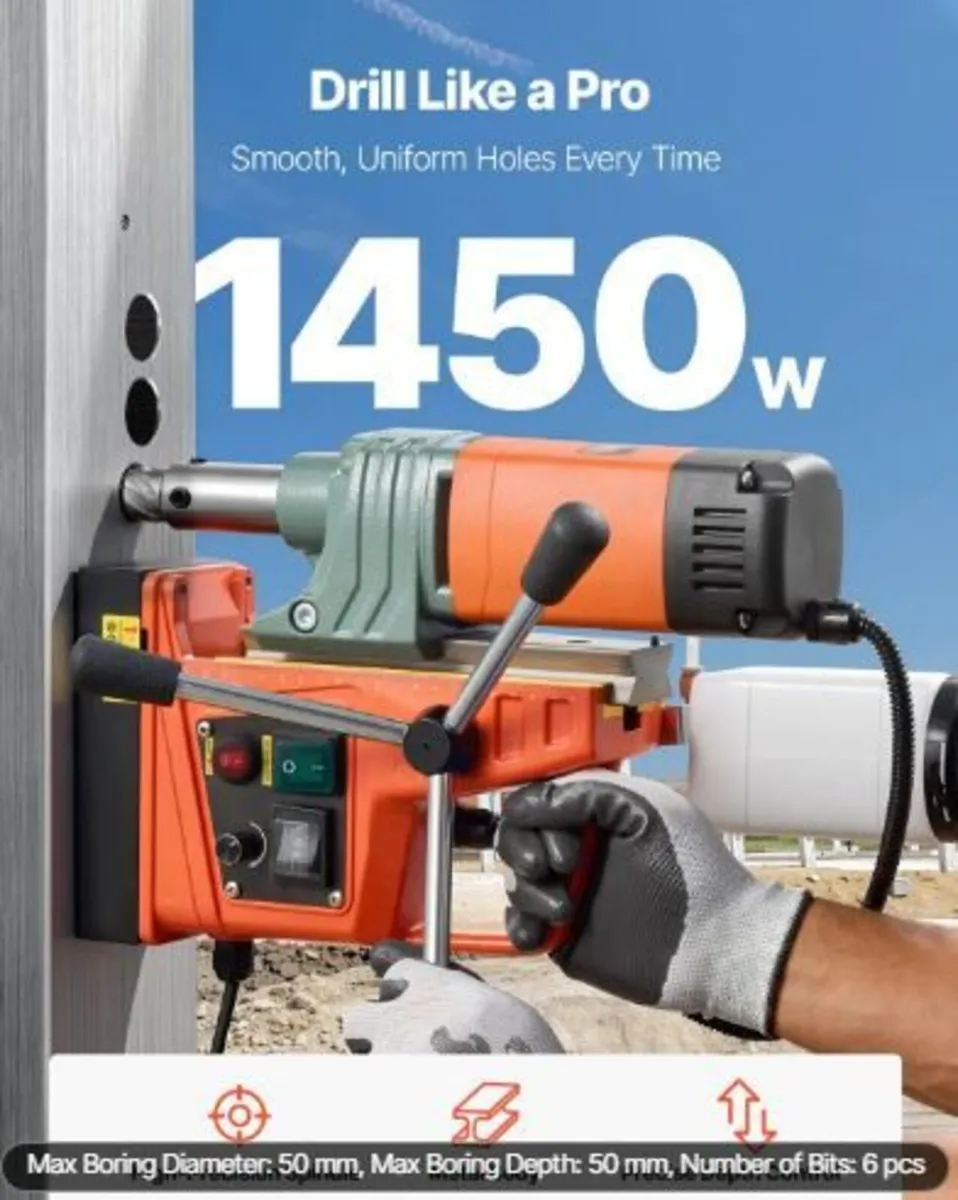 Magnetic Drill, 1450W Motor 50 mm - Image 4