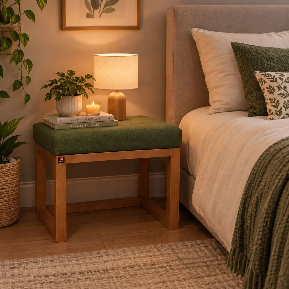 Bedside table bench 60x40 - Image 2